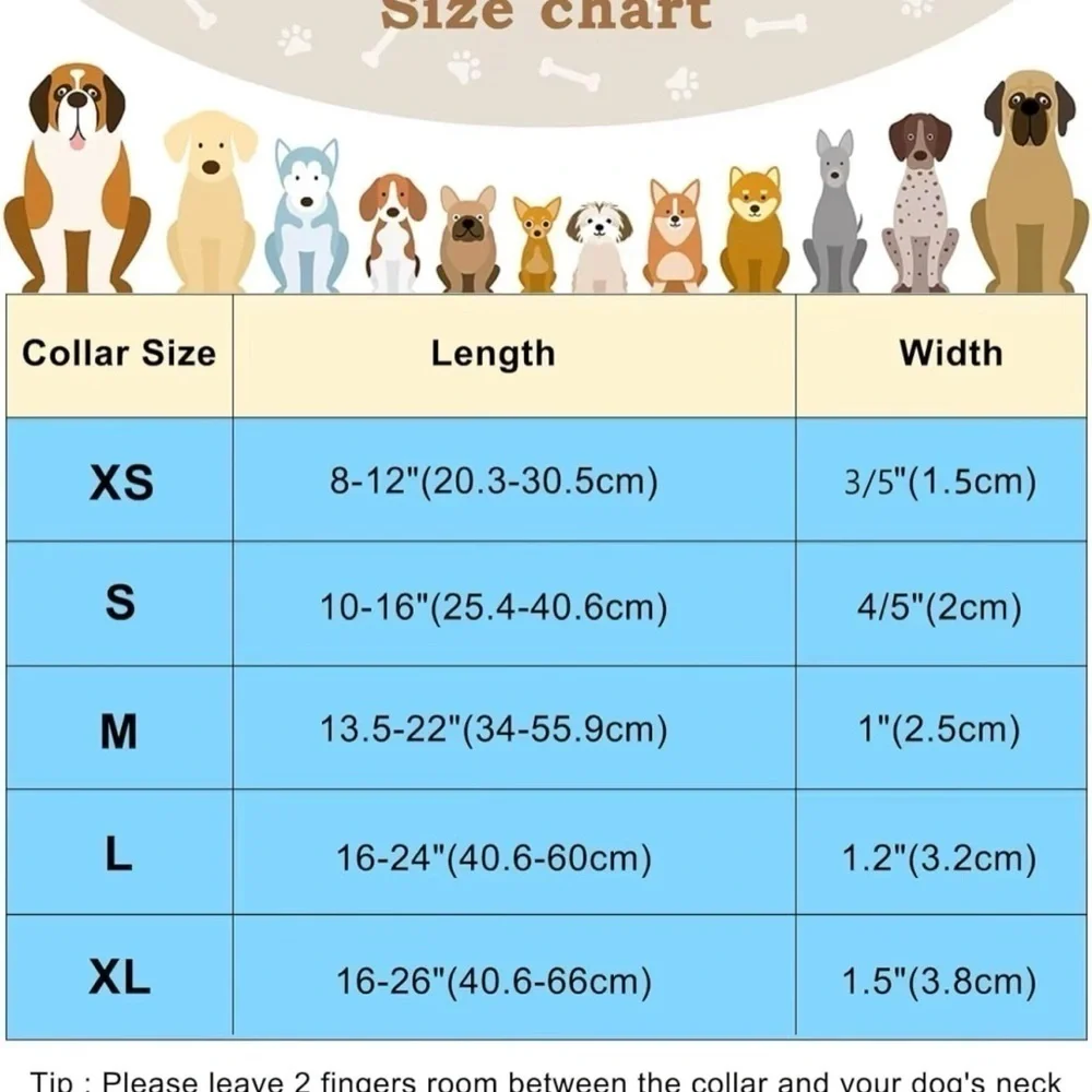 Bow tie Dog Collar Size M